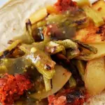 Taco de longaniza