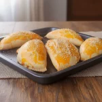 Pastel de forno quatro queijo