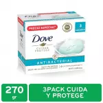 Dove Antibacterial Soap Box 270 G