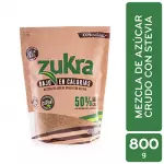 RAW SUGAR STEVIA ZUKRA bag 800 g