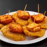 Queso Frito Con Patacones