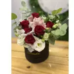 Box flores rosas vermelhas