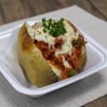 BATATA RECHEADA BOLONHESA