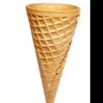Casquinha doce de sorvete