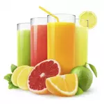 jugo en agua