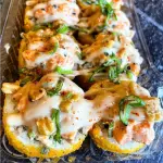 Ceviche rolls frito