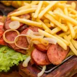 Calabresa C/ batata frita