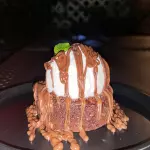 Brownie con Helado