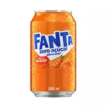 Fanta-Laranja zero lata
