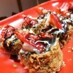 Hot Roll  morango chocolate