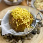 Batata Recheada com Strogonoff