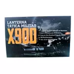 LANTERNA TATICA MILITAR X900 BL-X900