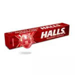 halls morango
