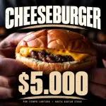 CHEESE BURGER sin papas