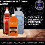 Barceló Gran Añejo+Coca Cola+Hielo