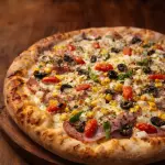 1 Deliciosa Pizza 30cm + 1 Kuat 2l