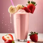 Batida de fresa