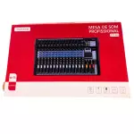 MESA DE SOM 16 CANAIS TOMATE