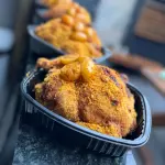Frango Crocante com batatas