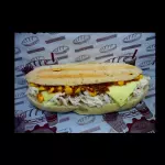 SANDWICH MIXTO POLLO CARNE.