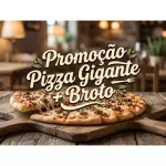 GIGANTE 60CM 4 SABORES s/BORDA+BROTO