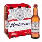 budweiser 330ml c/6uni. (Long neck)
