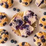 Muffins de arándanos 🫐