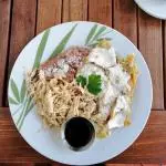 Chilaquiles con pollo