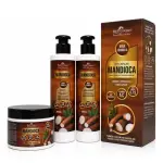 Kit Capilar Mandioca 3x1