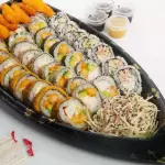 BARCO DE SUSHI 40 PZAS