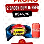 Combo Artesanal  Bacon Duplo Grill