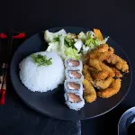 Bento crispy  Salmão