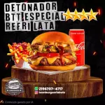 Detonador, Batata Esp P + Refri Lata