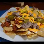NACHOS ESPECIALES CON ARRACHERA