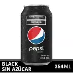 Pepsi black lata 354 l