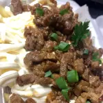 fritas contra filé com bbq