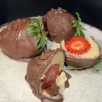 Morango coberto