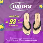 Chinelo Preto RF:500401