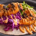 TACOS CAPEADO DE CAMARON