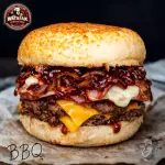 BBQ una carne + Fritas