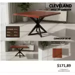 CLEVELAND MESA DE COMEDOR