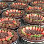 Brigadeiro com Morango