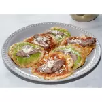 CHALUPAS CON ARRACHERA  6 PZA