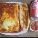 Combo personal de lasaña boloñesa