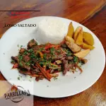 ALMUERZO: LOMO SALTADO