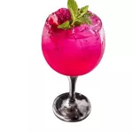 Gin tônica Nacional pitaya