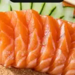 sashimi de salmão