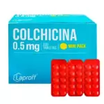 COLCHICINA 0.5MG 300 TABLETAS