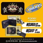 Kit Carteira e Chaveiro RF:M0CH