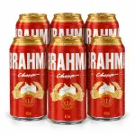 Brahma Chopp Latão 6 unidades